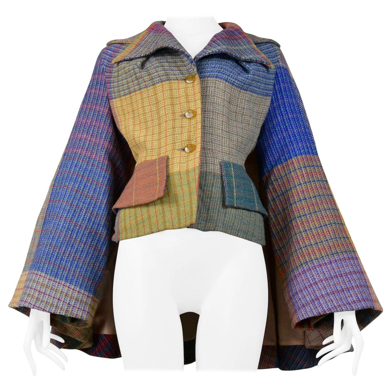 Vintage Vivienne Westwood Harris Tweed Jacket 1994 For Sale ...