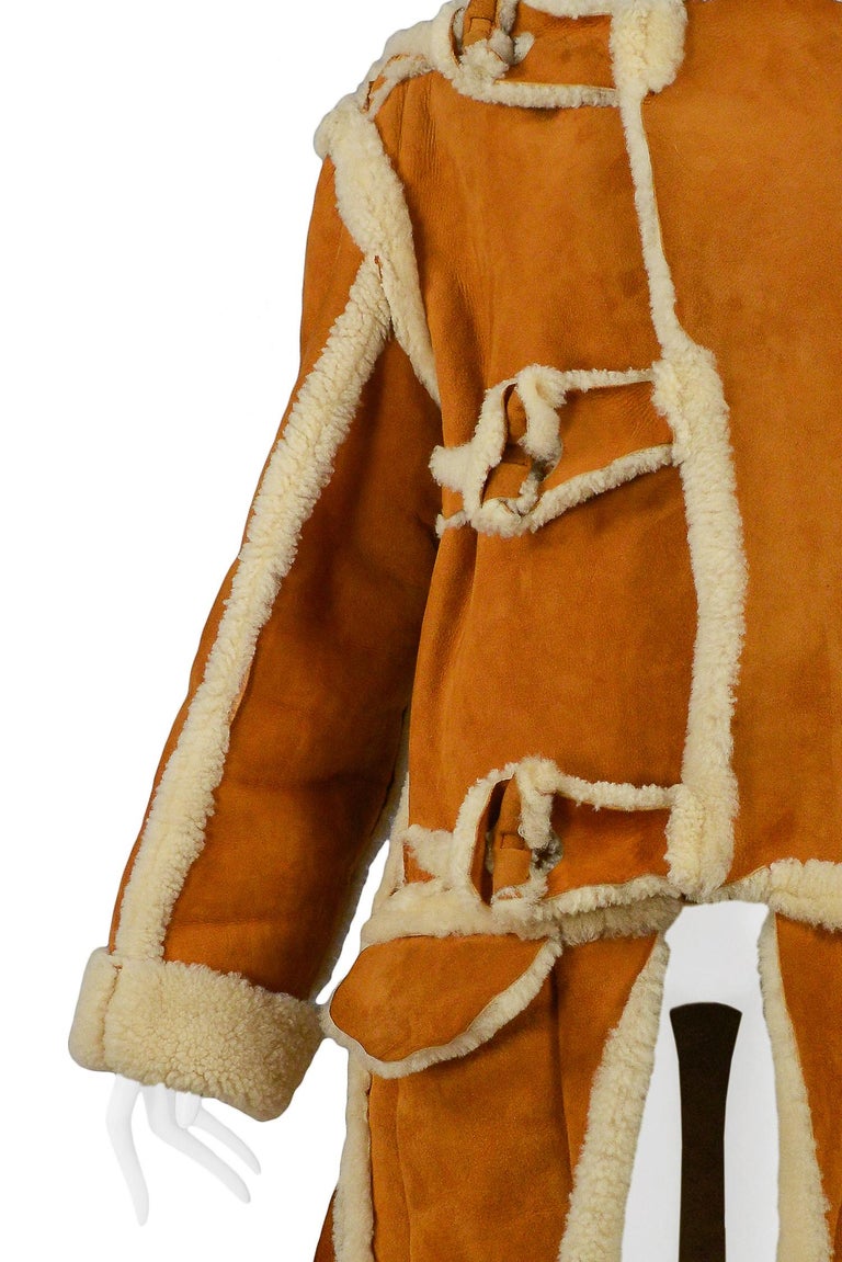 Vintage Vivienne Westwood Malcolm McLaren Suede Shearling Buffalo Coat 1993  at 1stDibs | vintage buffalo coat for sale, vintage vivienne westwood coat,  vivienne westwood buffalo