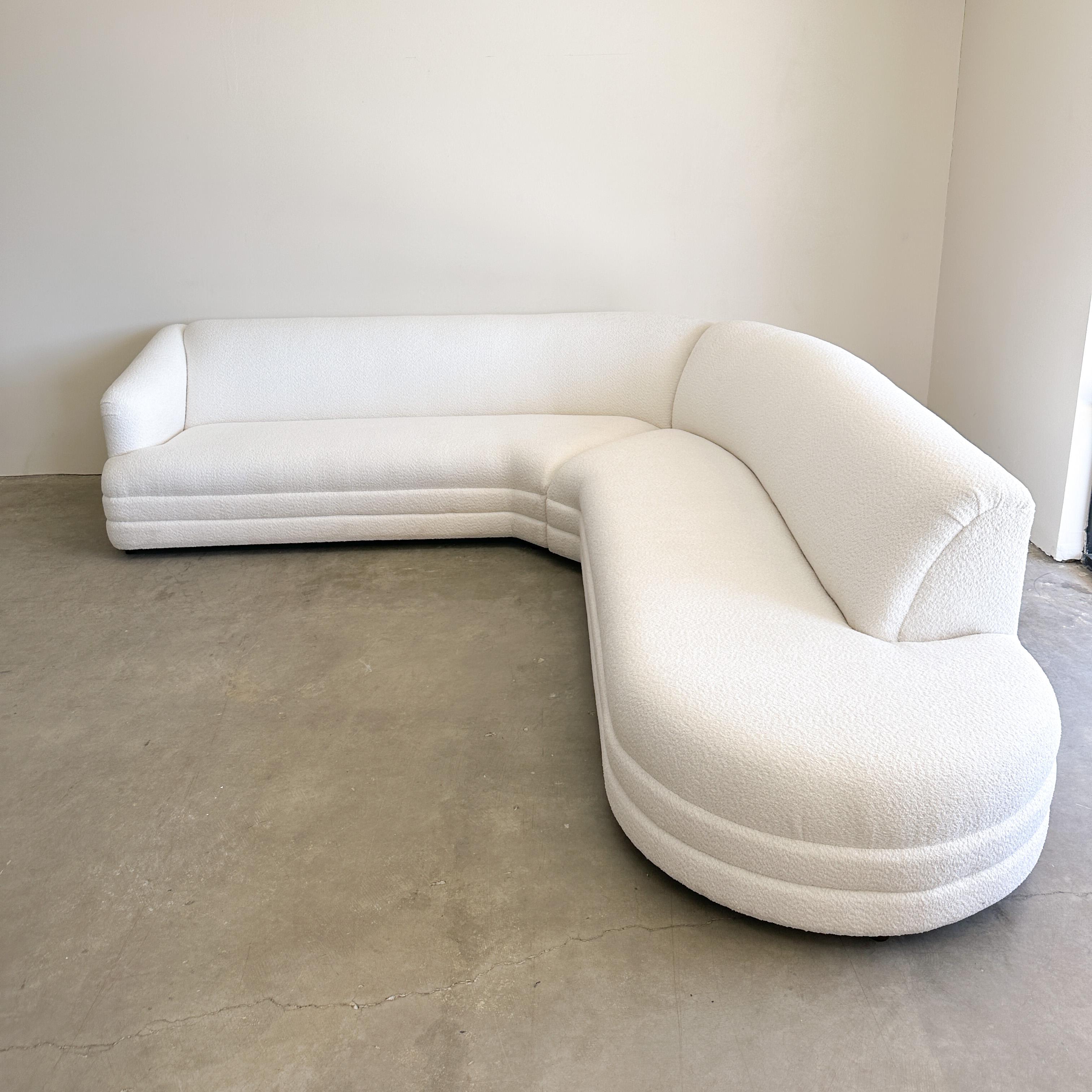 Vladimir Kagan für Preview, Sechsteiliges Sofa, Vintage im Zustand „Hervorragend“ in Palm Desert, CA