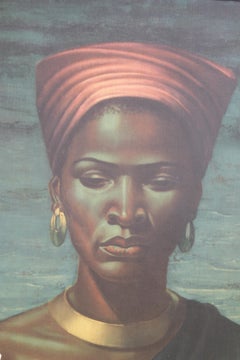Vintage Vladimir Tretchikoff Zulu Girl