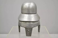 Vintage Vogue New York Aluminum 22 450 Woman's Hat Block Mold Form Millinery D