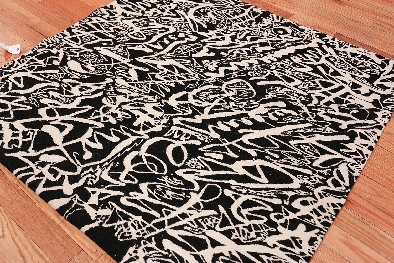 Modern Vintage Tapestry by Barbara Rae Schaefer. 4 ft 9 in x 5 ft For Sale