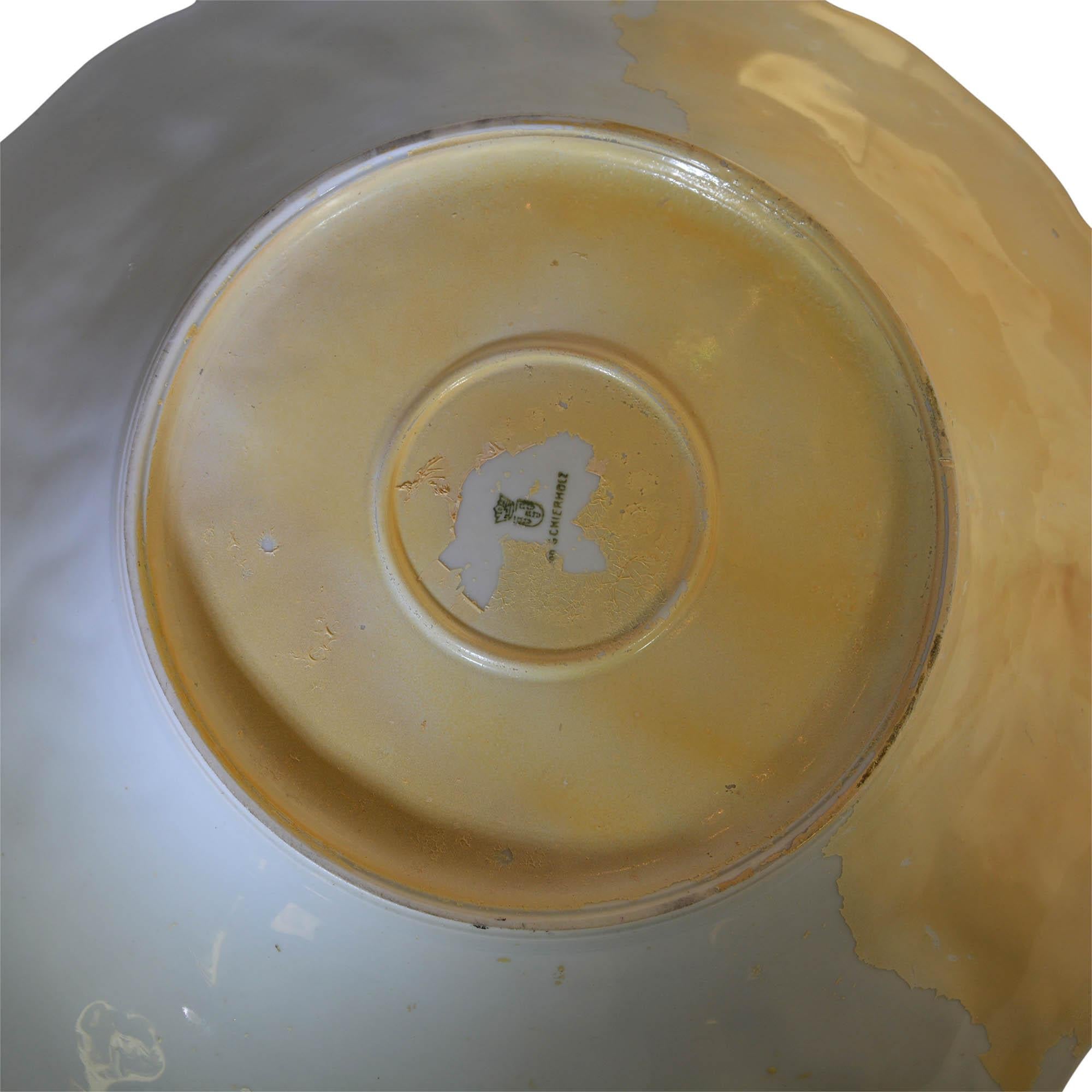 German Vintage Von Schierholz Bowl For Sale