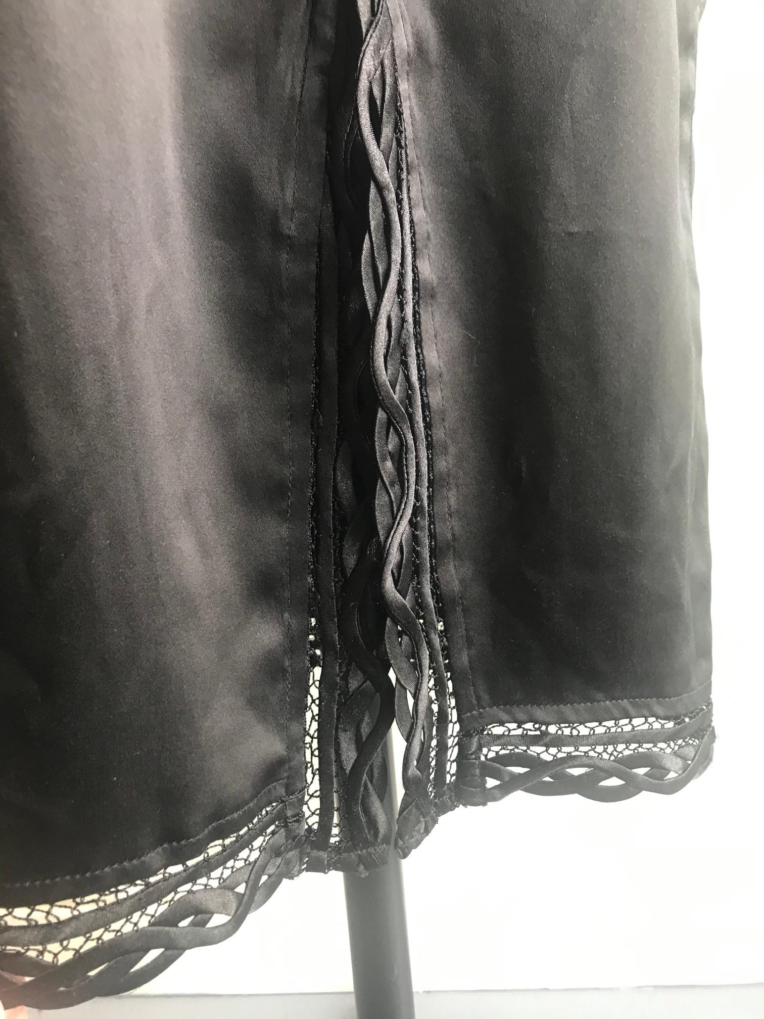Black Vintage Voyage Invest In The Original Silk Skirt