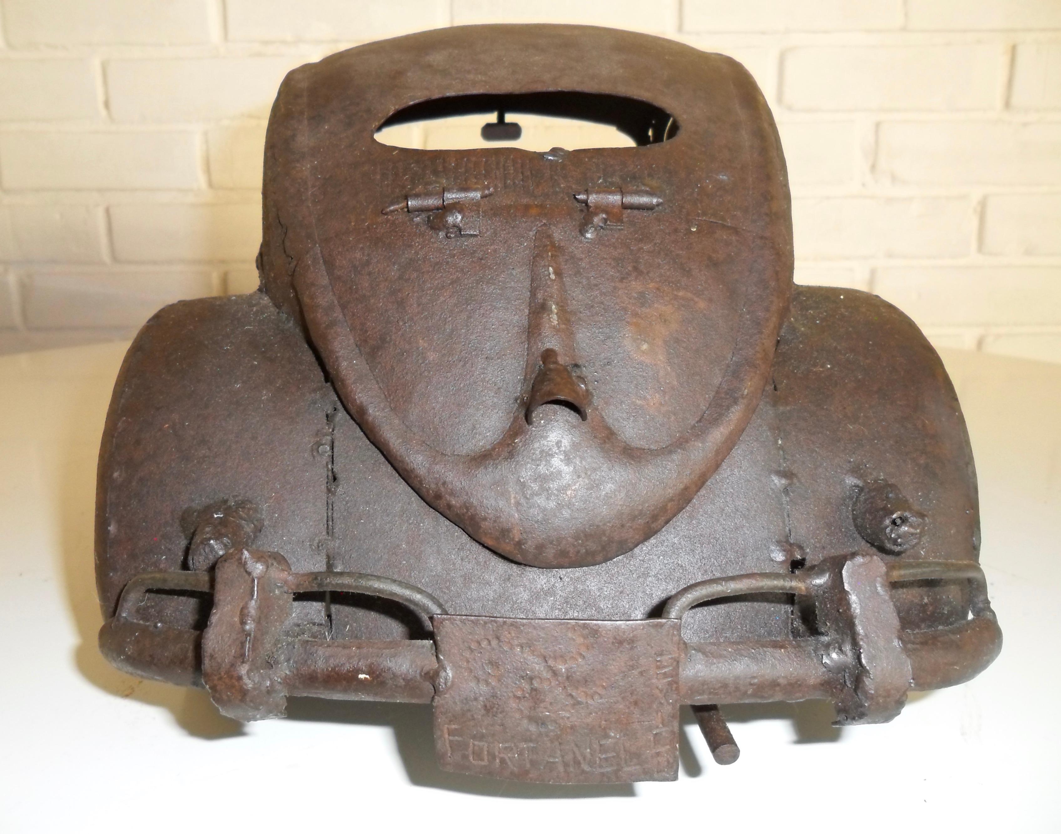 Brutalist VW Beetle  Metal Sculpture by Antonio Fortanel, Mexico, 1960s For Sale 3