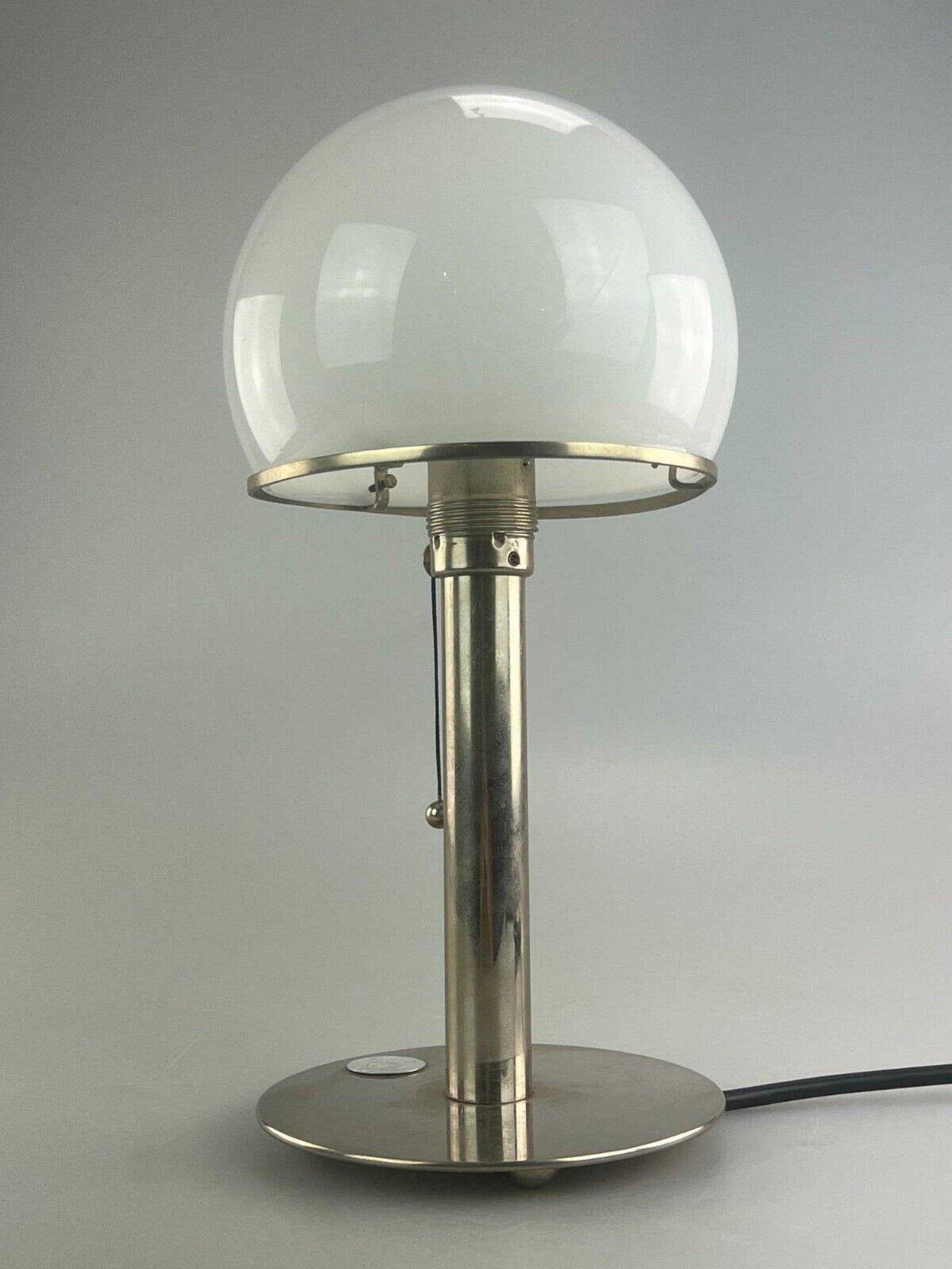Vintage WA 24 Table Lamp by Wilhelm Wagenfeld for Tecnolumen Mushroom  Bauhaus For Sale at 1stDibs
