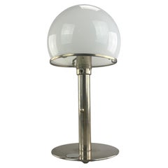Vintage WA 24 Table Lamp by Wilhelm Wagenfeld for Tecnolumen Mushroom Bauhaus