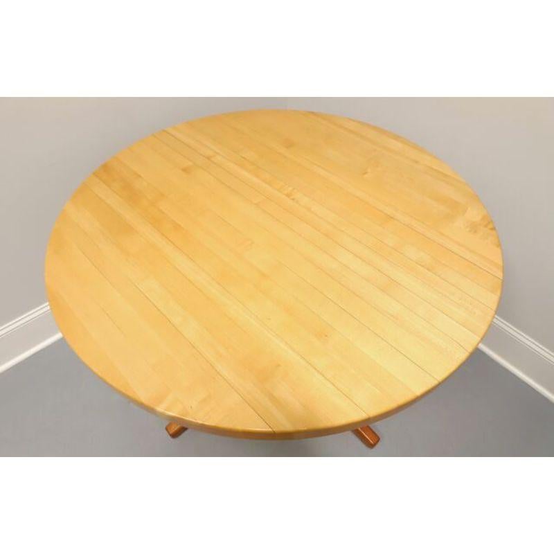 Country WA MITCHELL of Maine Butcher Block Round Dining Table