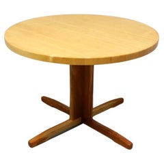 WA MITCHELL of Maine Butcher Block Round Dining Table