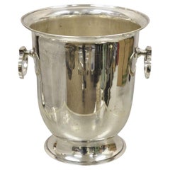 Vintage WA Modern Silver Plated Fluted Wine Chiller Champagne Ice Bucket