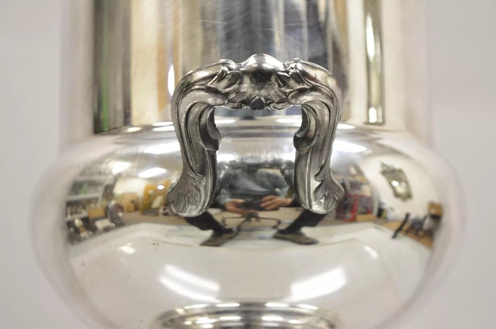 Vintage WA Rogers viktorianischen Silber Platte Trophäe Cup Champagner Chiller Eiskübel im Angebot 3