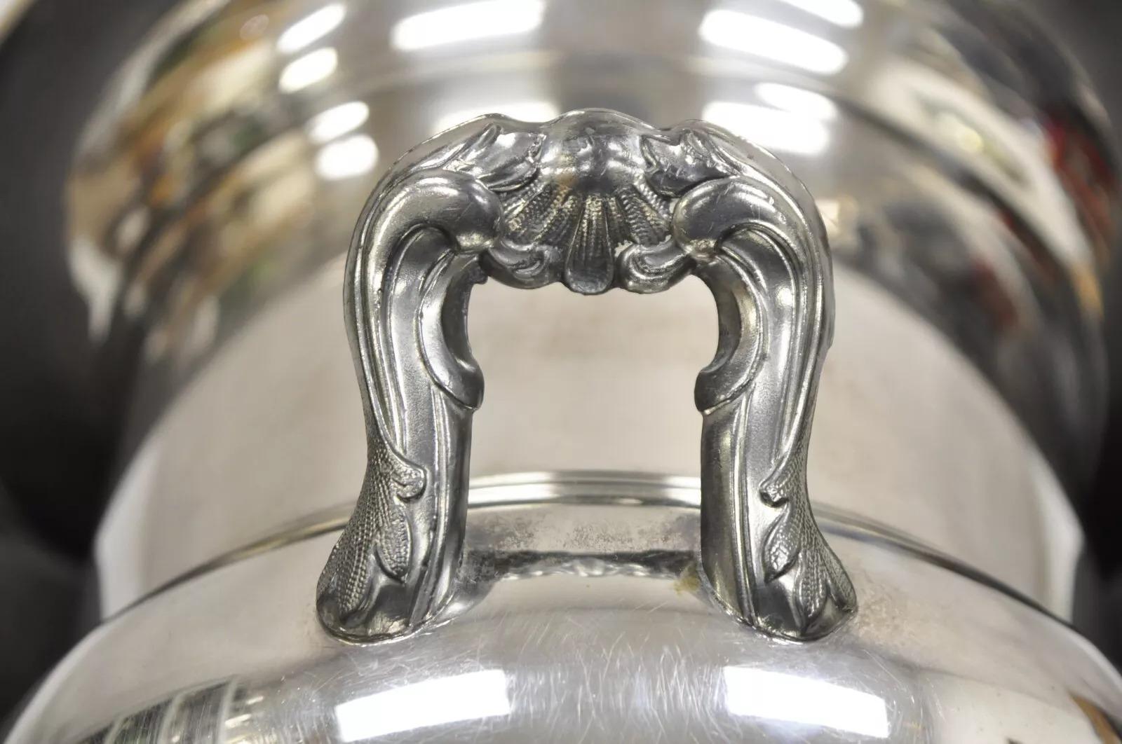 Vintage WA Rogers viktorianischen Silber Platte Trophäe Cup Champagner Chiller Eiskübel (Viktorianisch) im Angebot