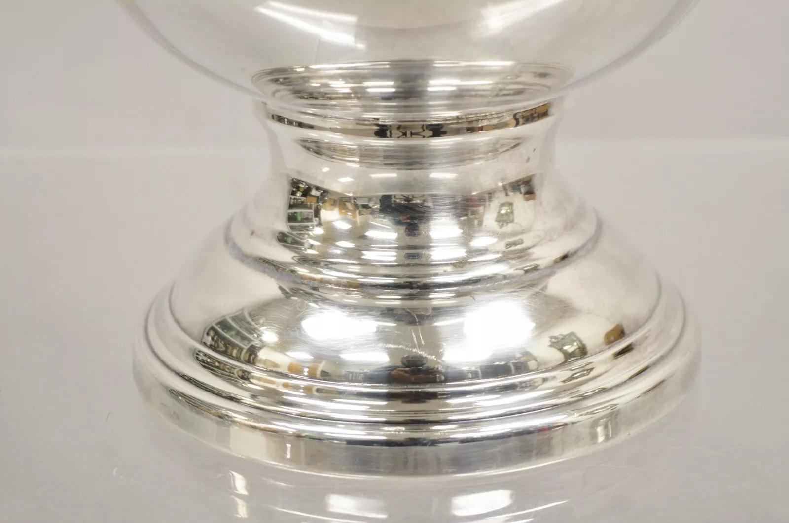 Vintage WA Rogers viktorianischen Silber Platte Trophäe Cup Champagner Chiller Eiskübel (Unbekannt) im Angebot