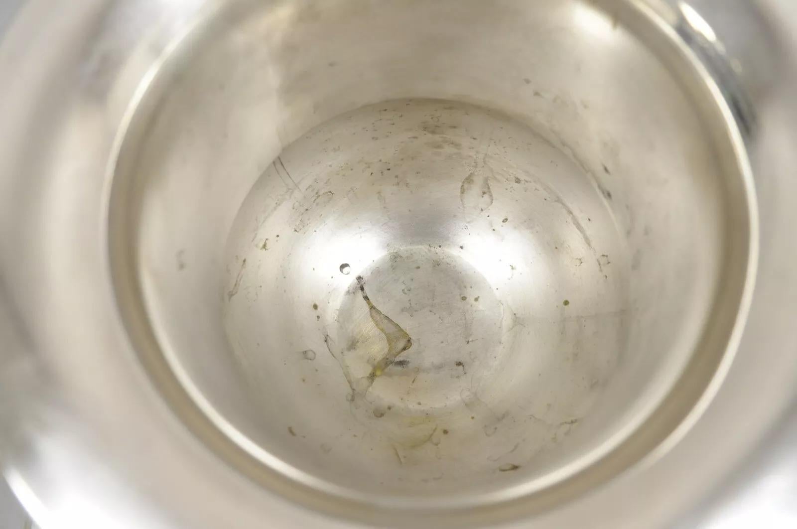 Vintage WA Rogers viktorianischen Silber Platte Trophäe Cup Champagner Chiller Eiskübel (20. Jahrhundert) im Angebot