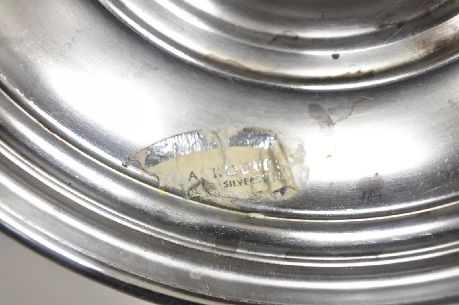 Vintage WA Rogers viktorianischen Silber Platte Trophäe Cup Champagner Chiller Eiskübel (Versilberung) im Angebot