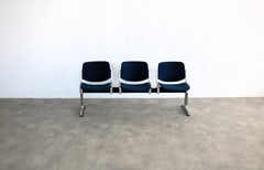 Vintage waiting room benches by Castelli
