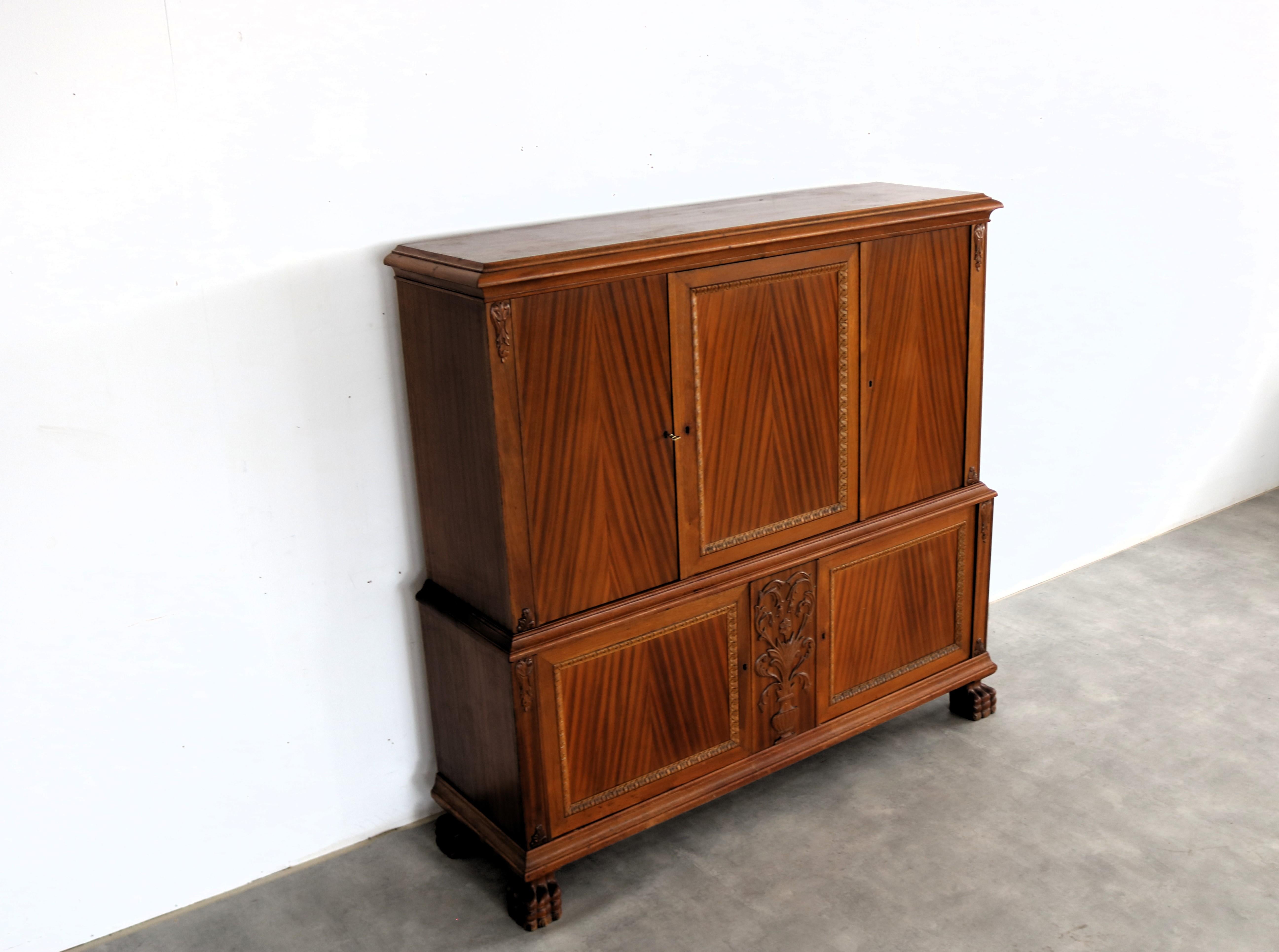 armario de pared vintage  highboard  1950s  Suecia en venta 5