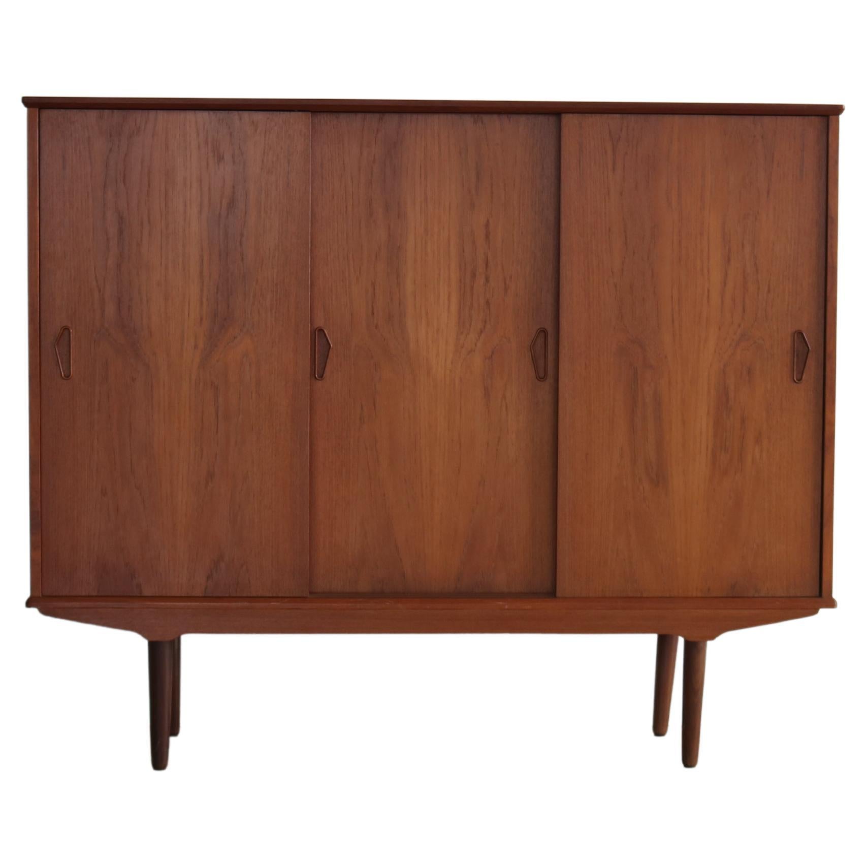 Vintage High Board Wall 60s Danish For Sale at 1stDibs