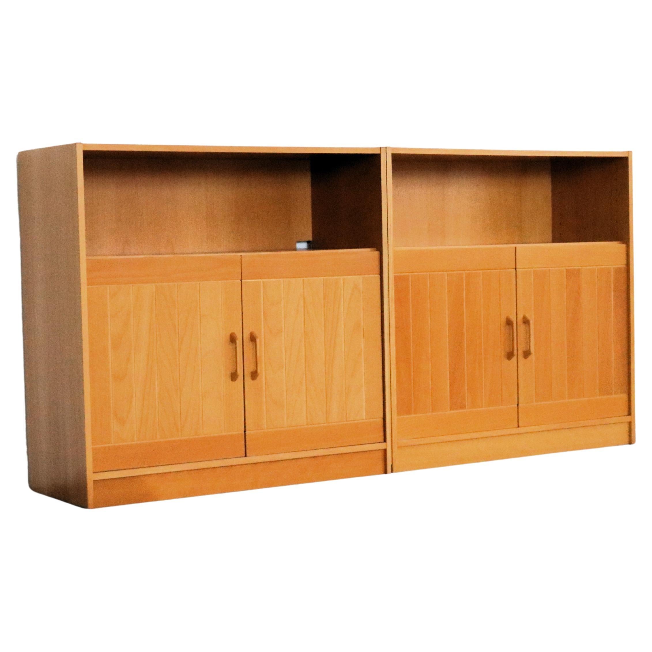 vintage wall cabinets  closet   Sweden For Sale
