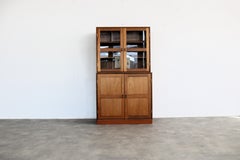 vintage wall cabinets  display cabinets  C. Hvidt