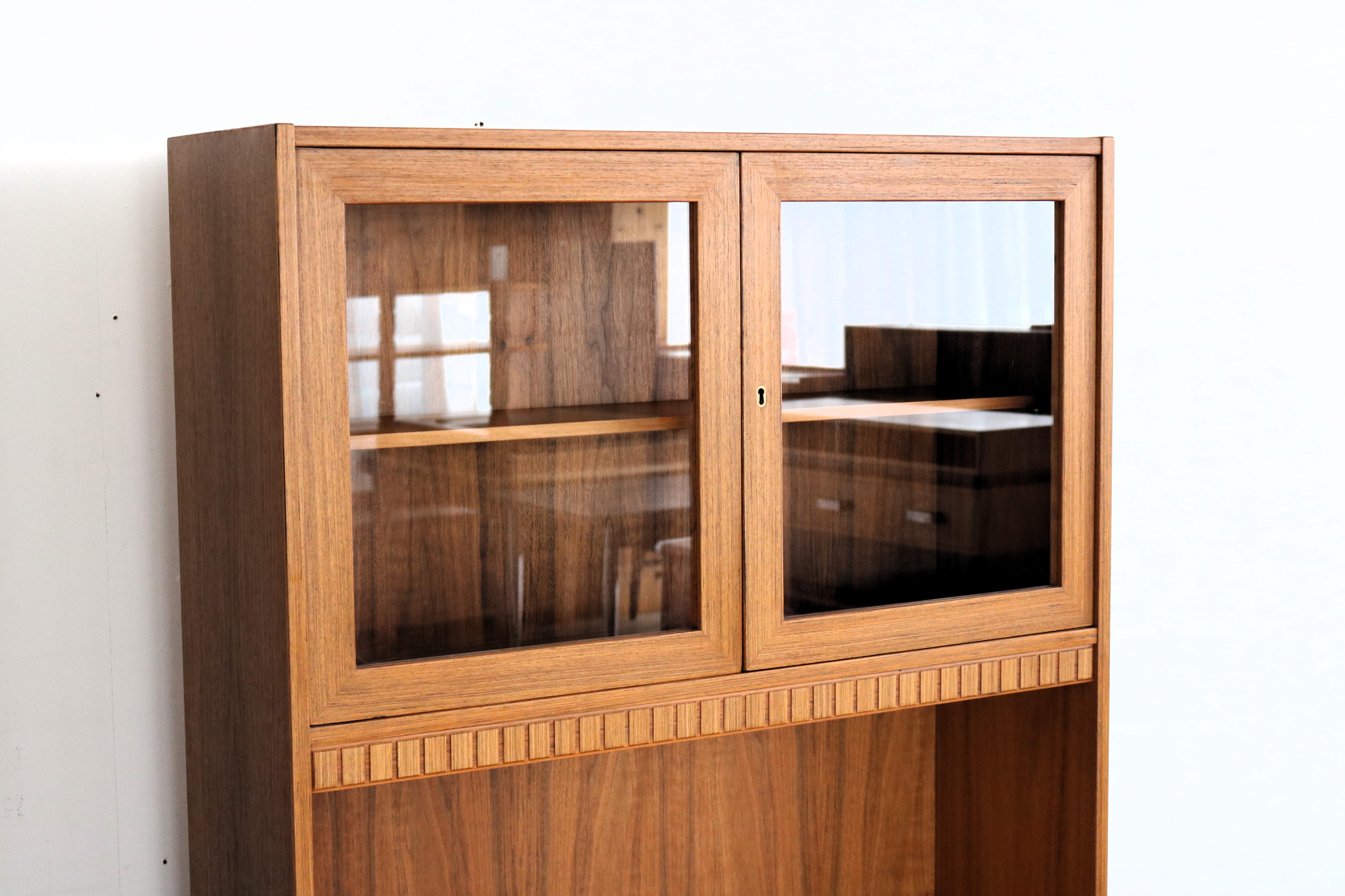 Vintage wall cabinets  wall unit  1960s  Swedish For Sale 6