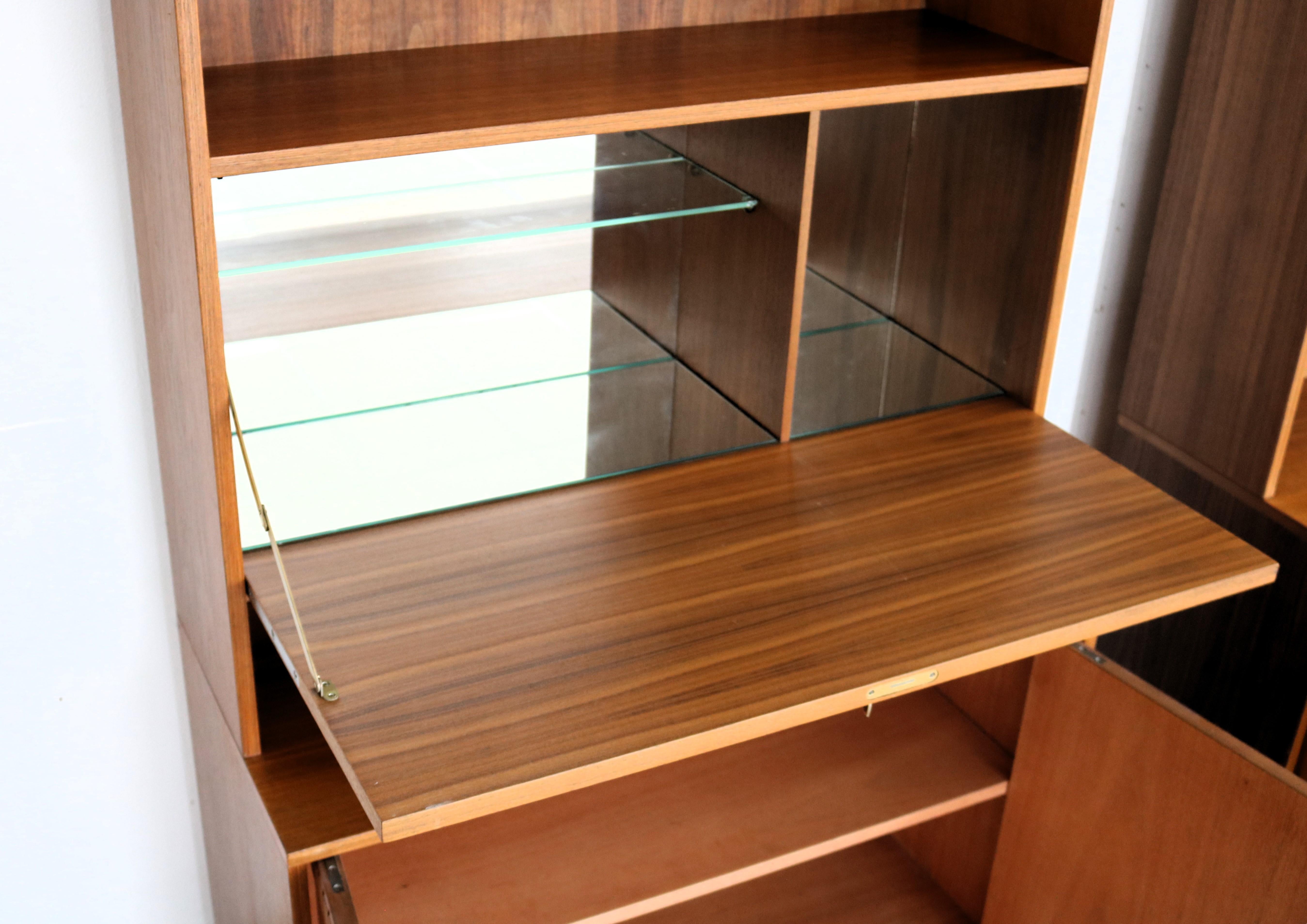Vintage wall cabinets  wall unit  1960s  Swedish For Sale 8