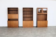 Vintage wall cabinets  wall unit  1960s  Swedish