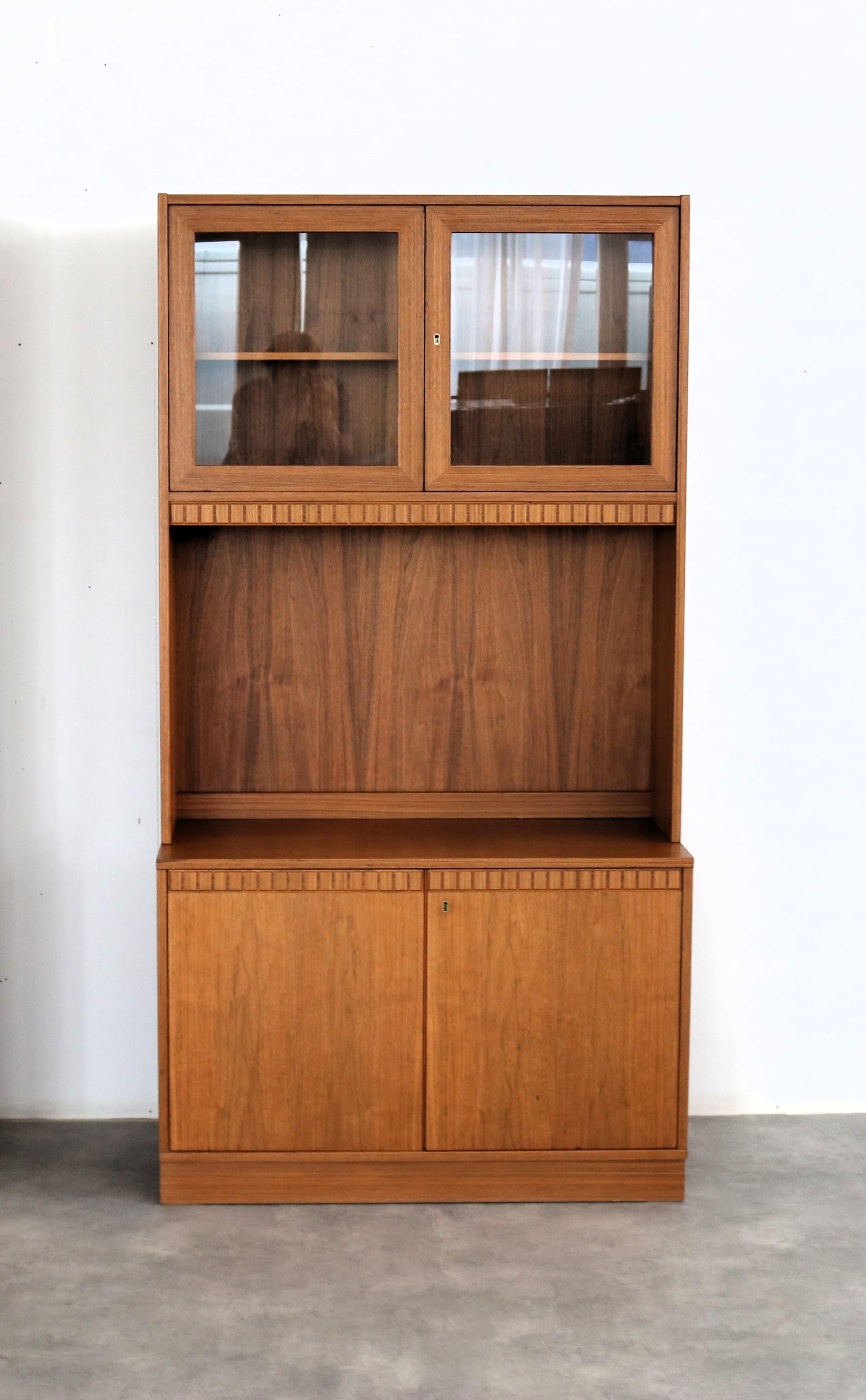 Vintage wall cabinets  wall unit  1960s  Swedish For Sale 3