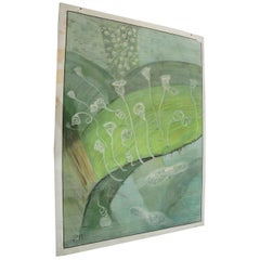 Tableau mural Countrycore vintage avec vue microscopique de plantes, Science