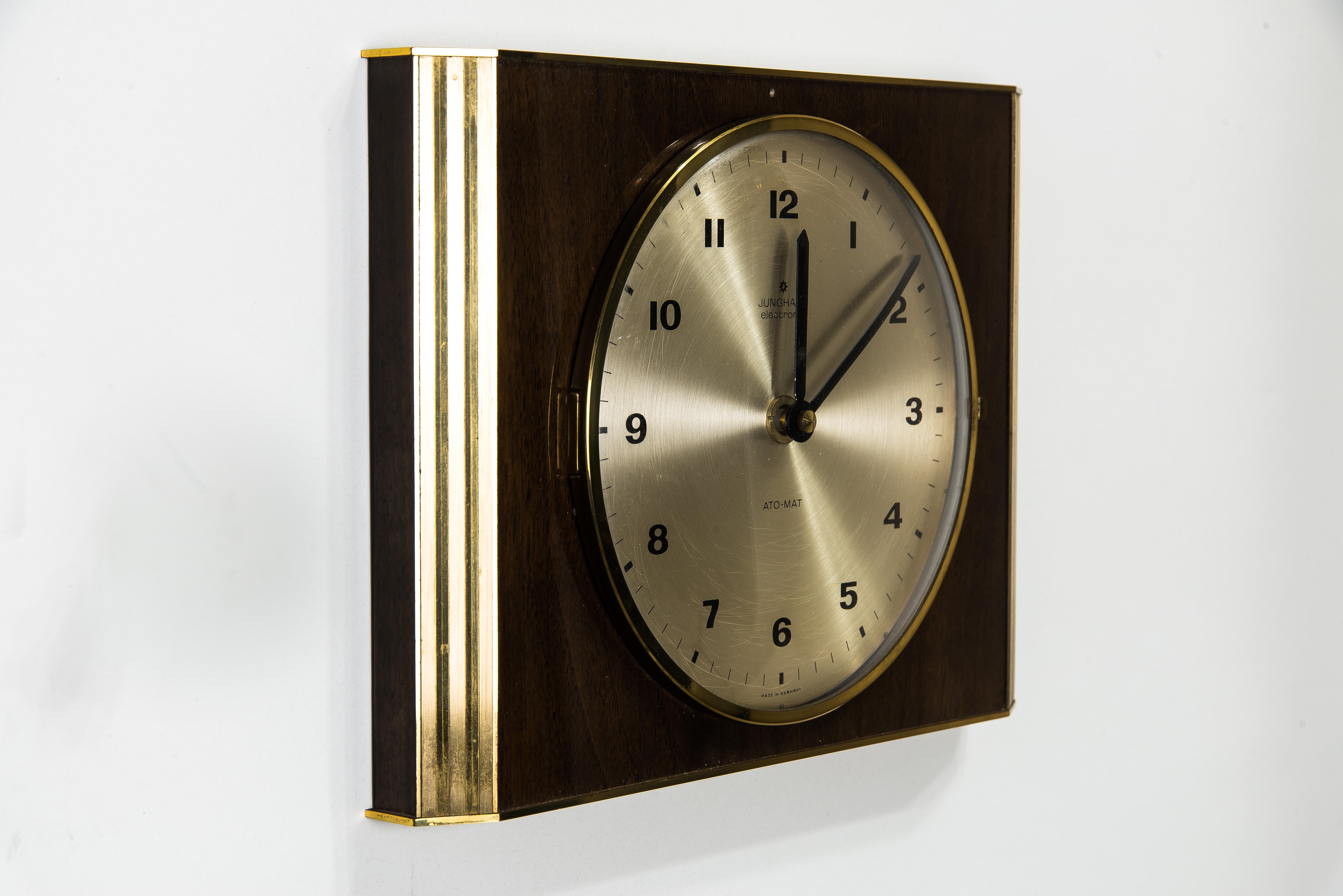 junghans vintage wall clock