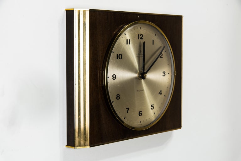 Vintage Wall Clock by Junghans, circa 1960s For Sale at 1stDibs 1960s