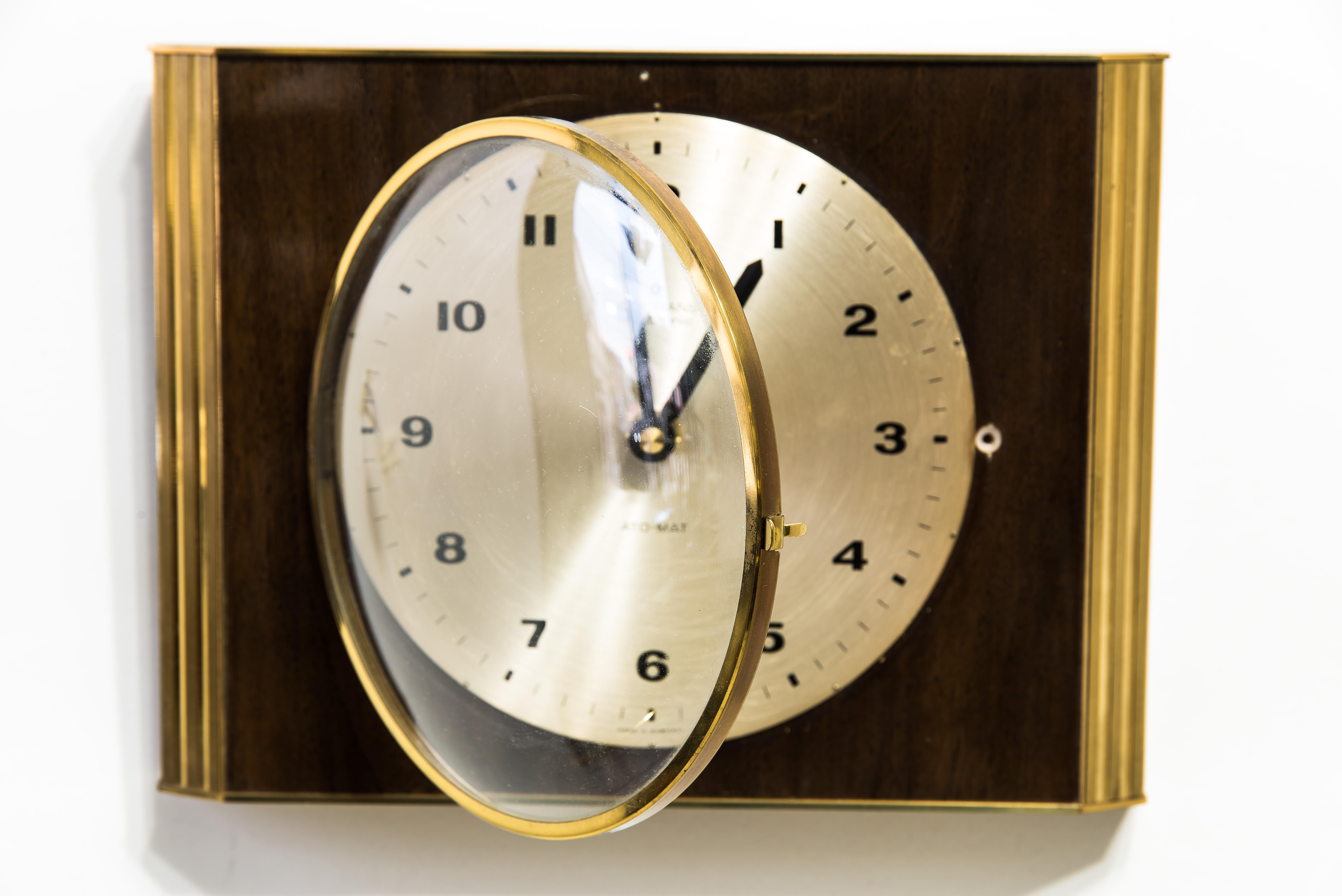 Mid-20th Century Vintage Wall Clock by Junghans, circa 1960s