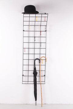 Vintage Wall Coat Rack Design by Karl Fichtel 50s, Germany