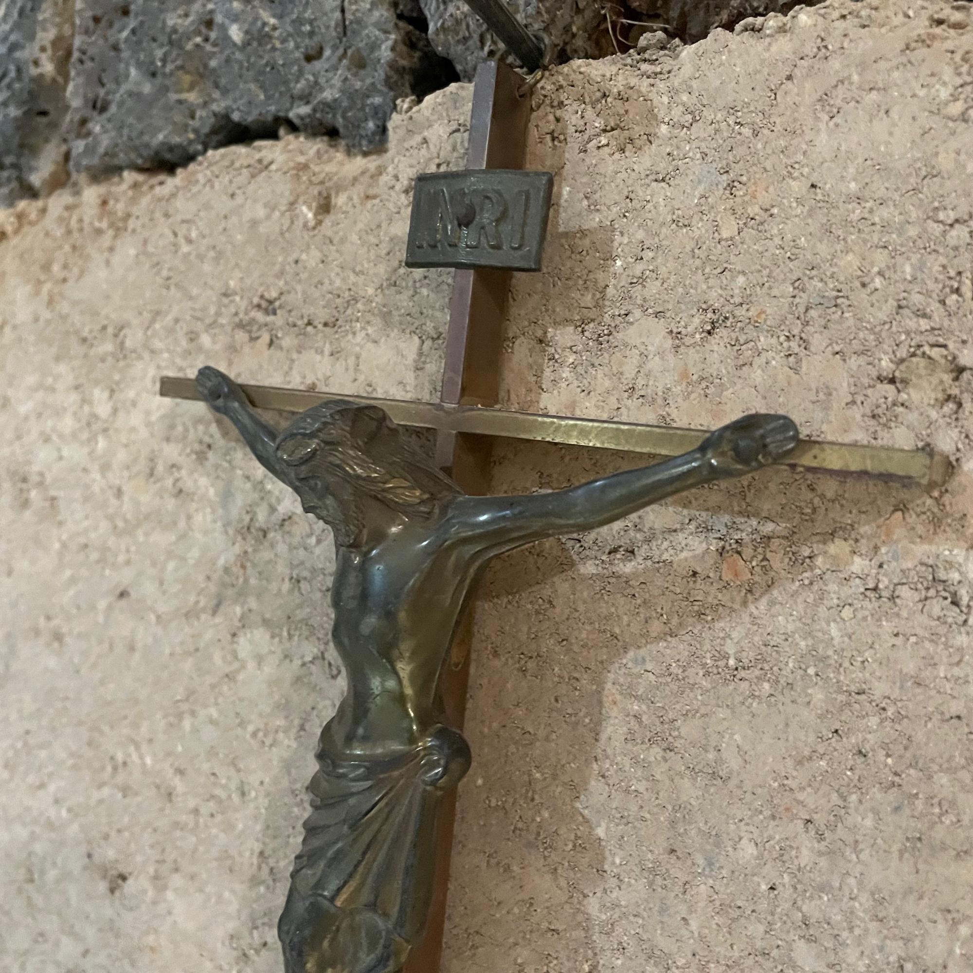 vintage crucifix for the wall