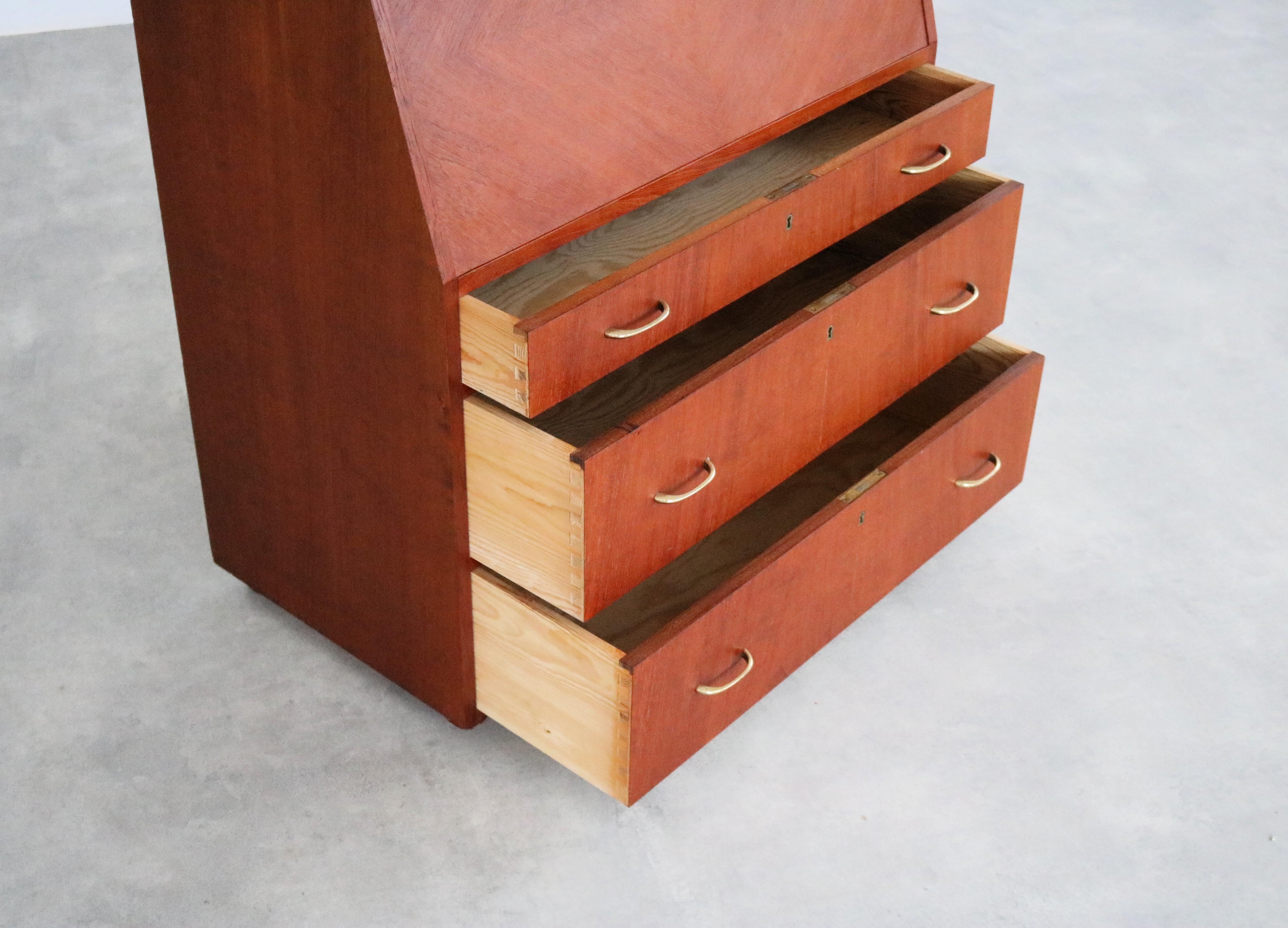 Vintage-Hängeschrank  Schrank  60s  Schweden (Messing) im Angebot