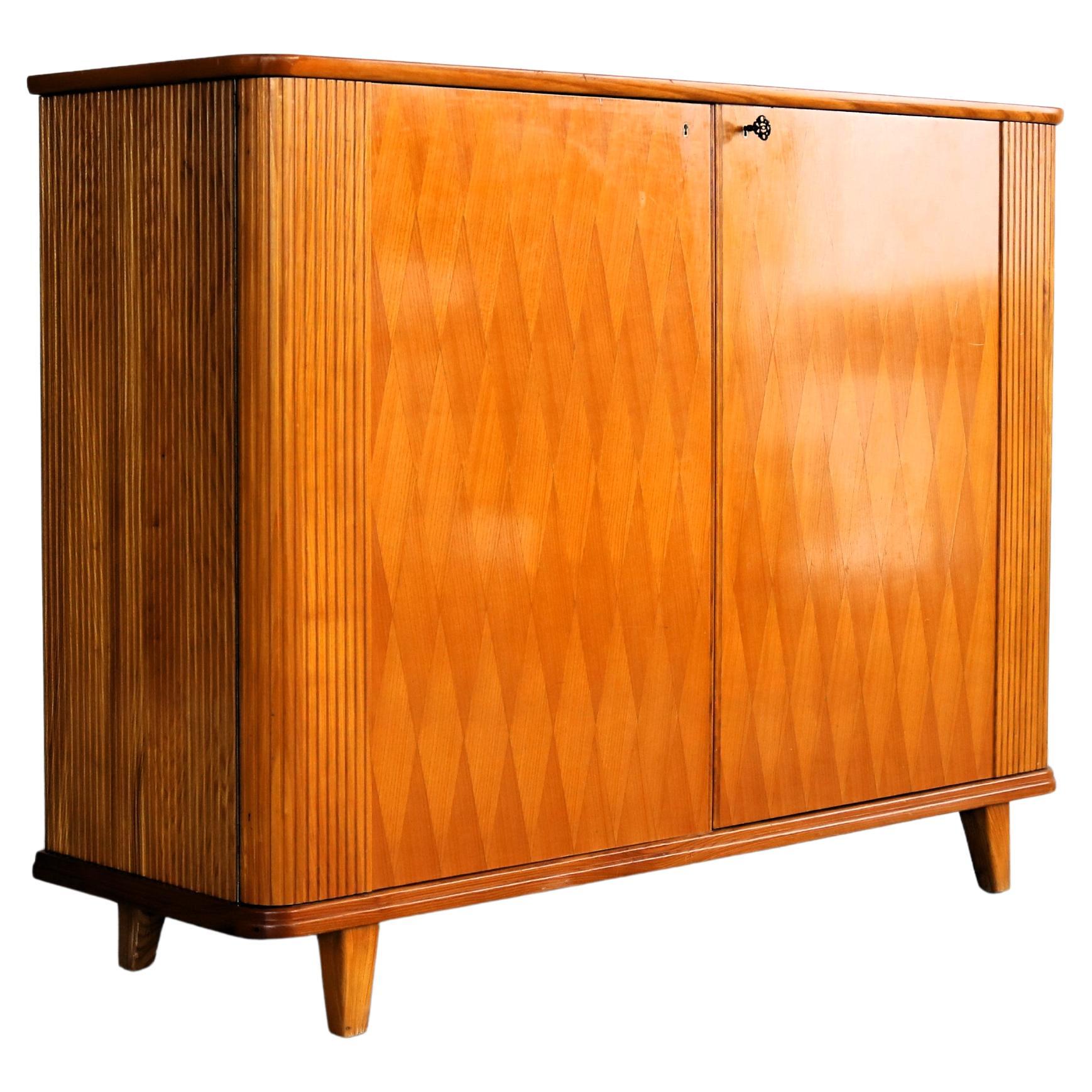 vintage wall cupboard  wall unit  1950s  Sweden