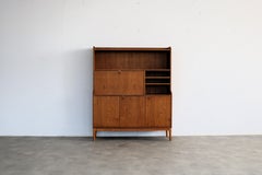 vintage wall cupboard  wall unit  60s  Swedish