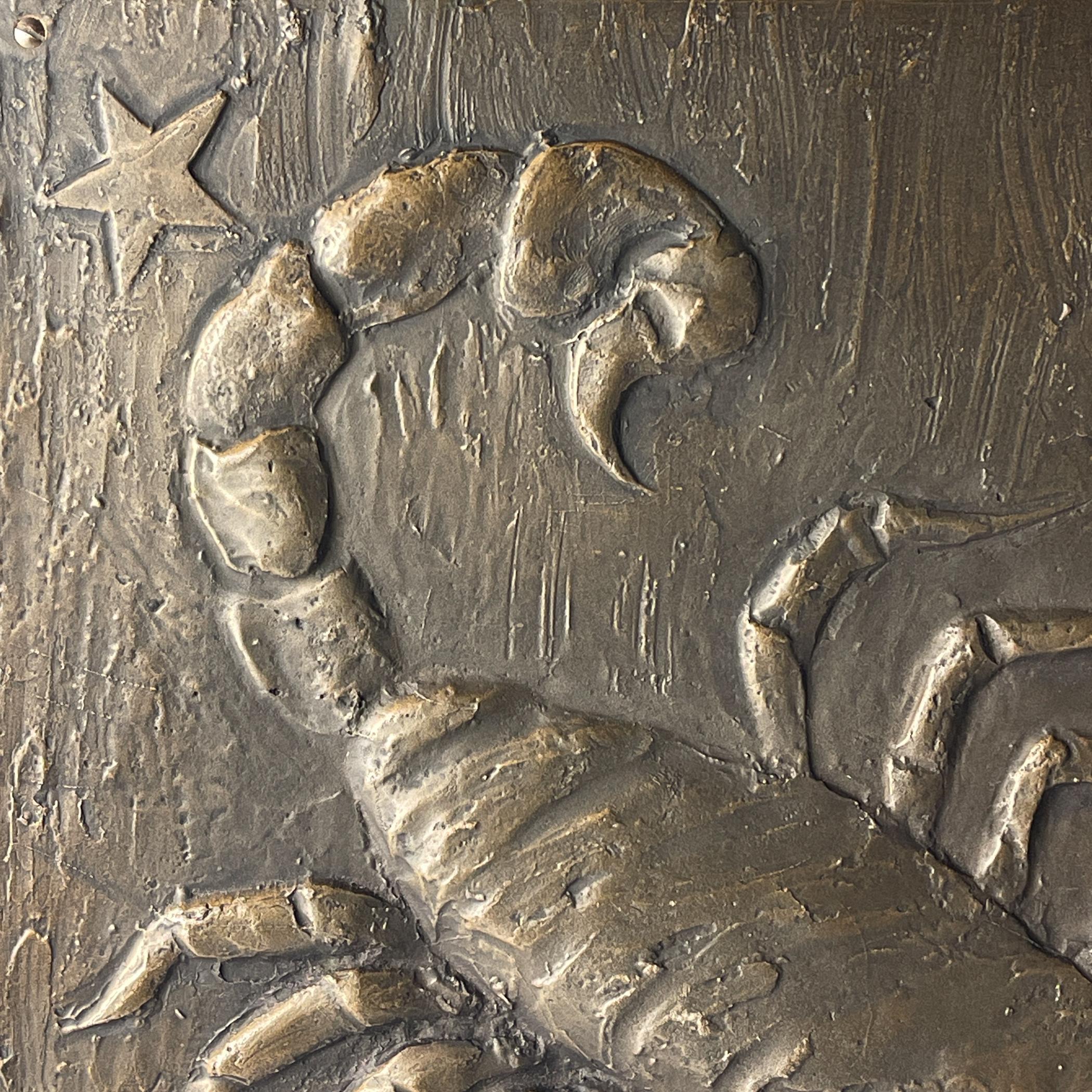 Décoration murale Scorpio de Salvino Marsura, Italie, années 1960 en vente 3