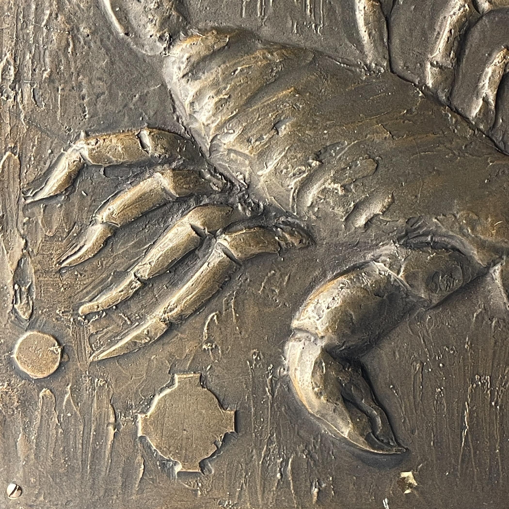 20ième siècle Décoration murale Scorpio de Salvino Marsura, Italie, années 1960 en vente