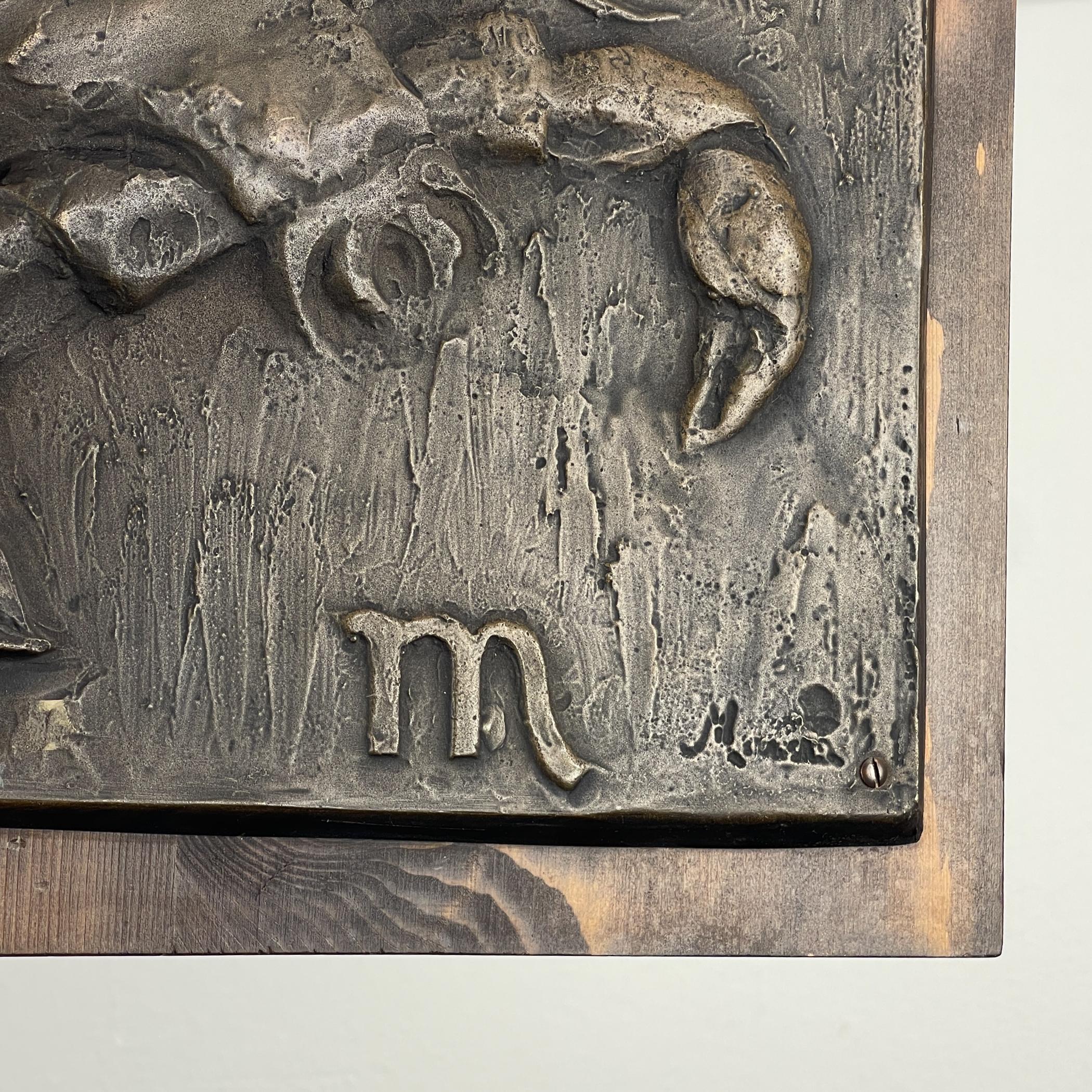 Décoration murale Scorpio de Salvino Marsura, Italie, années 1960 en vente 2