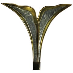 Vintage Wall Lamp by Isabelle & Richard Faure, 1970s