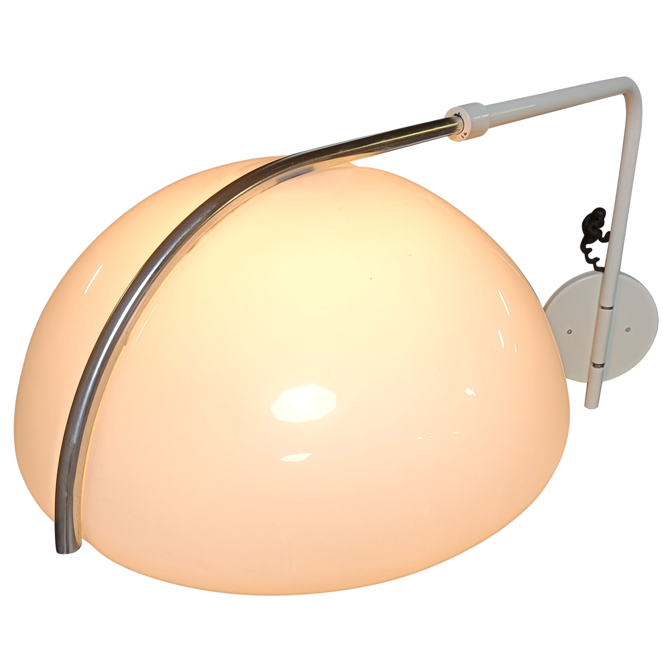 Vintage wall lamp by Luigi Massoni for Guzzini, 1970s