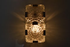 Vintage Wall Lamp Designed by Jaroslav Bejvl for Kamenicky Senov, 1960's.