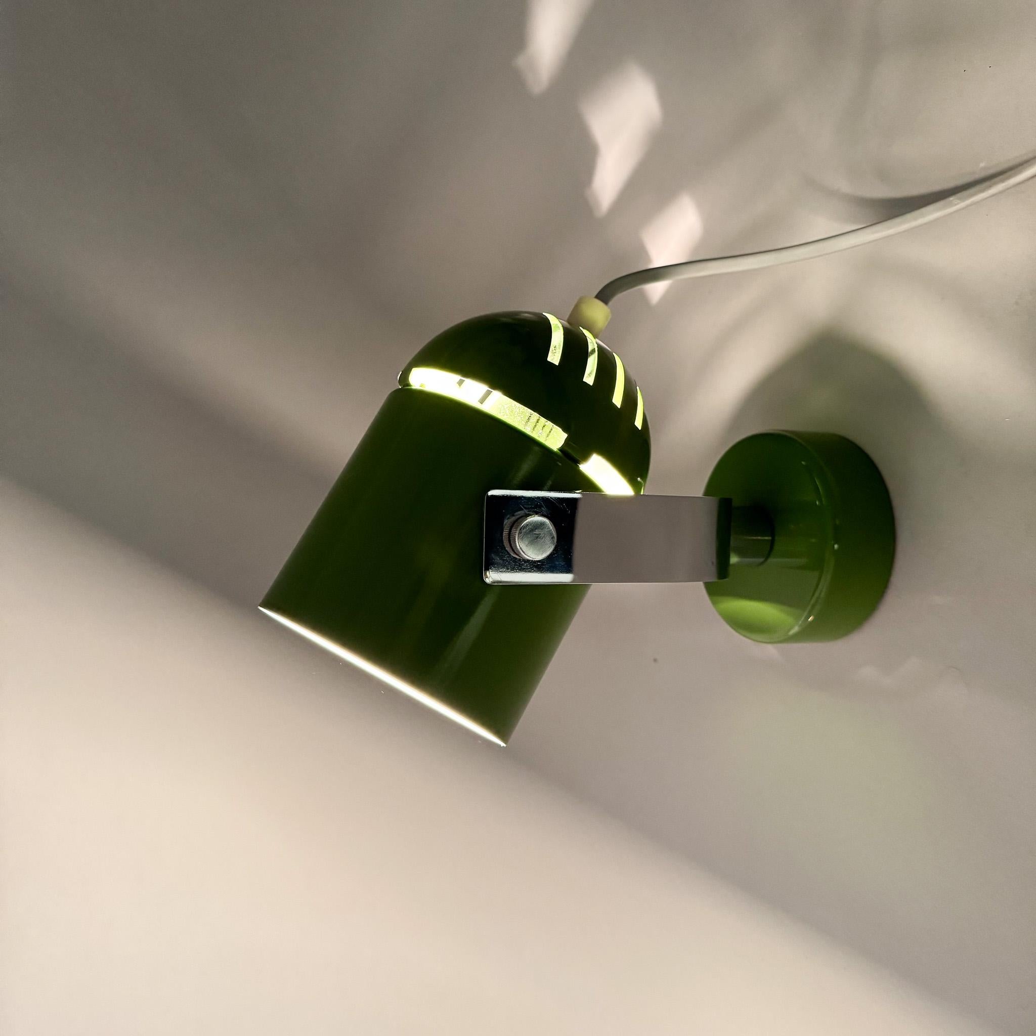 Lampada da parete o lampada a morsetto vintage di Stanislav Indra, Cecoslovacchia, anni '70 In condizioni buone in vendita a Praha, CZ