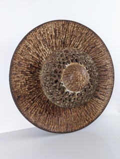 Vintage Wall Lamp the Sun by Sejer Keramik, Denmark, 1960s