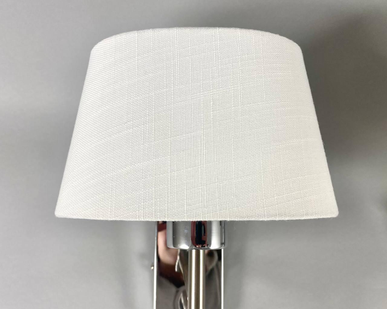 Vintage Wall Lamps with Integrated Led Reader by Honsel Leuchten, 2000 In Excellent Condition In Bastogne, BE