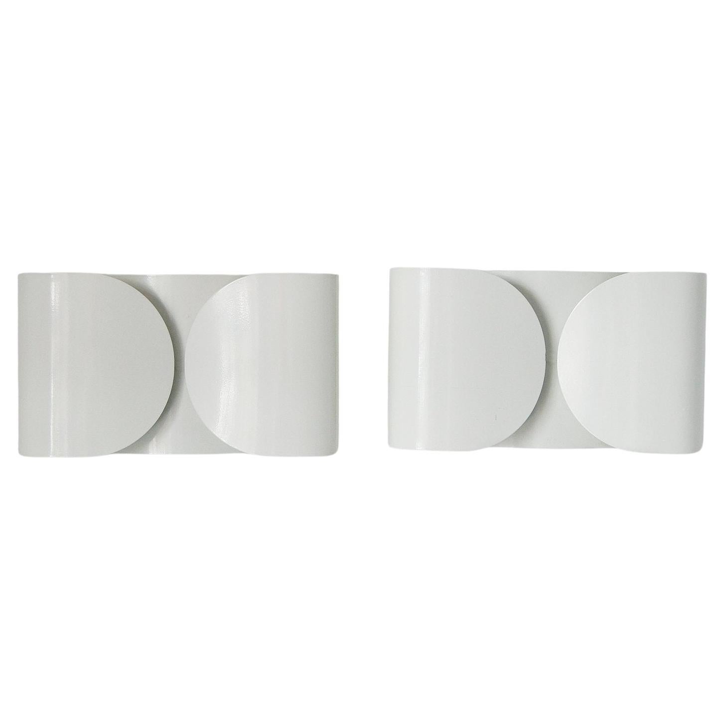 Vintage-Wandleuchten von Tobia Scarpa für Flos, 2er-Set im Angebot
