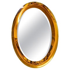 Vintage Wall Mirror by Cristal Art, Italy, 1970s