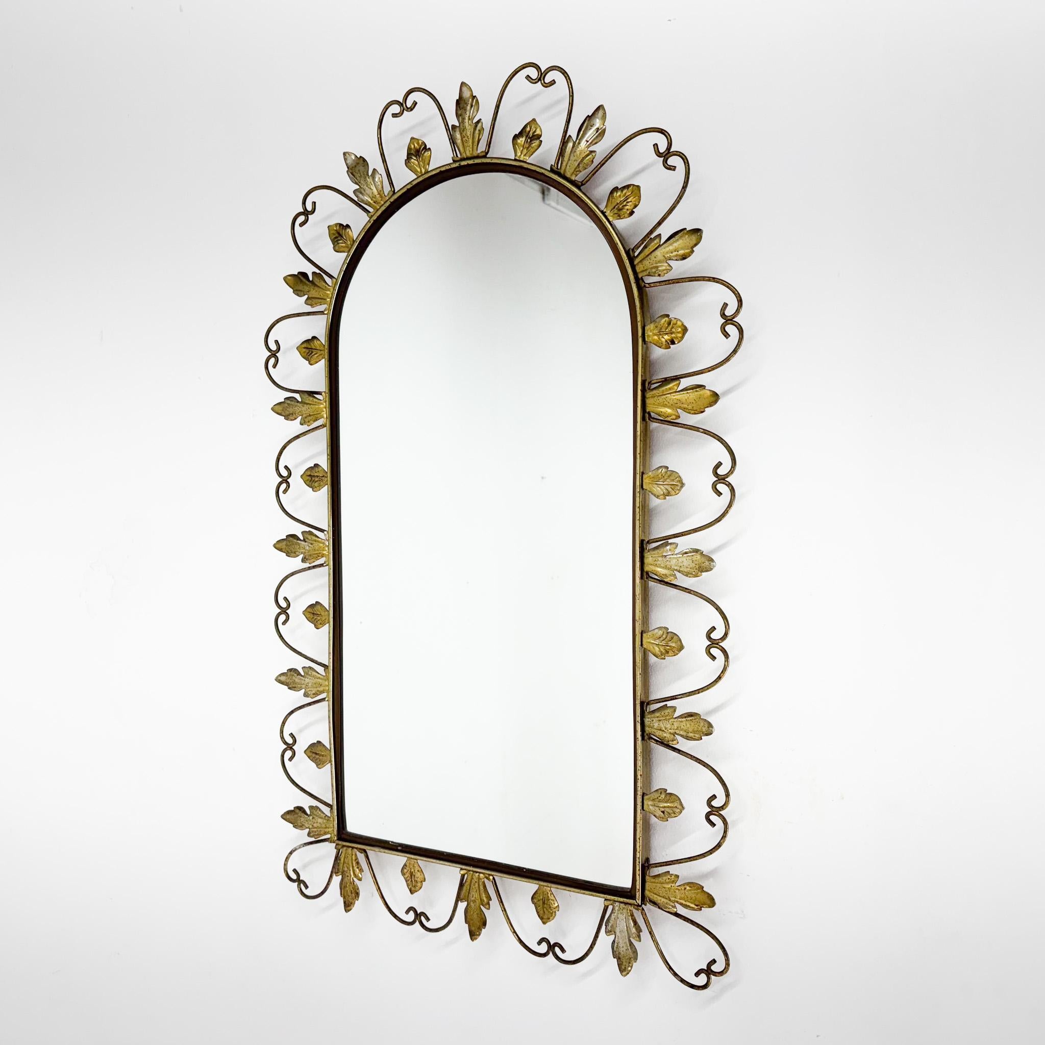 Français Miroir mural vintage, France en vente