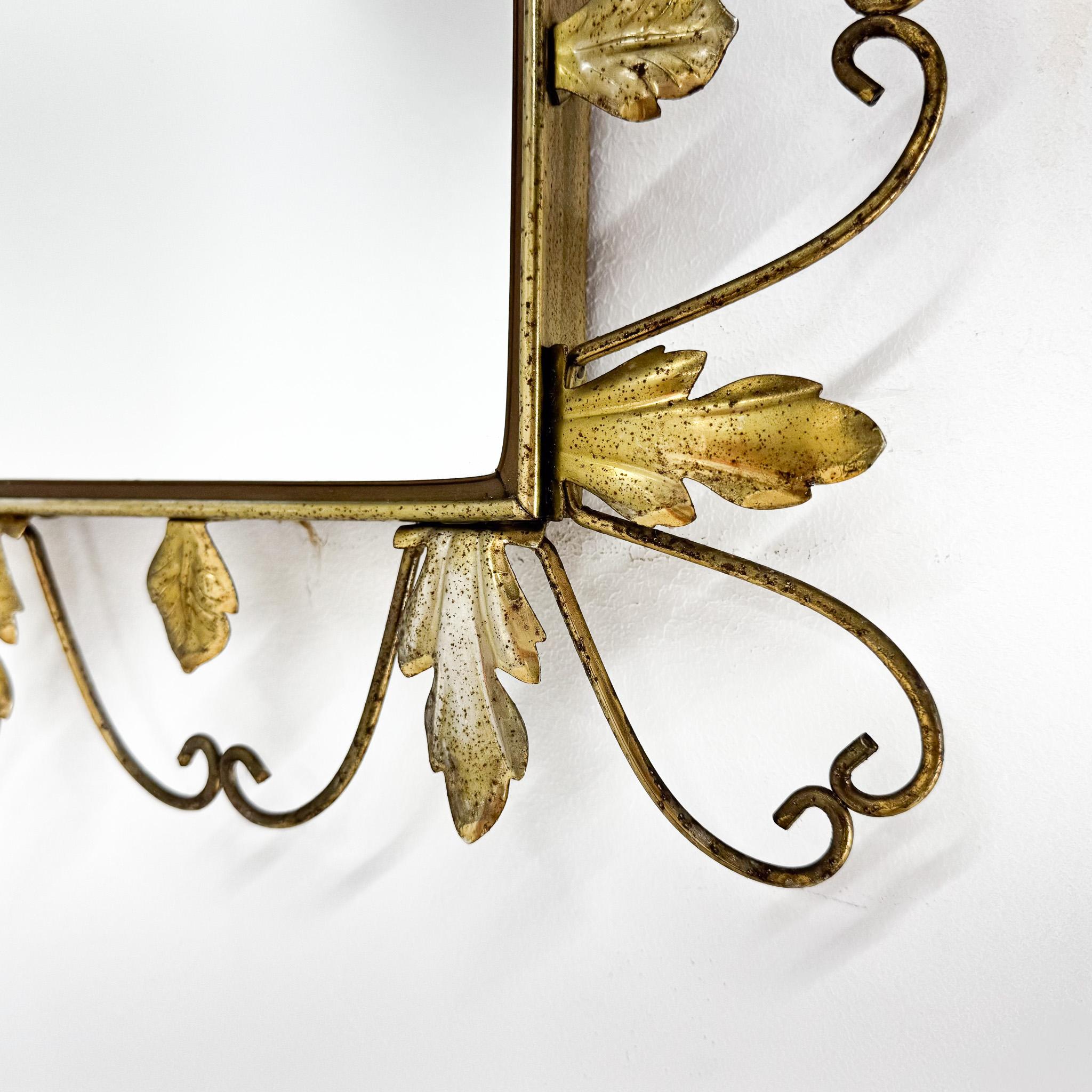 Miroir mural vintage, France Bon état - En vente à Praha, CZ